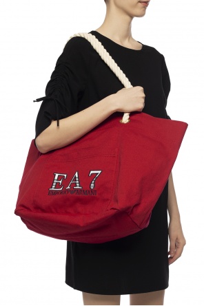 Torba typu ‘shopper’ z wyszytym logo, zdjęcie 2 Torba typu ‘shopper’ z wyszytym logo od EA7 Emporio Armani